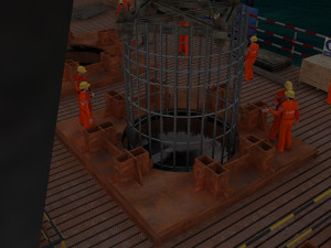 Build a bridge 3D मॉडल