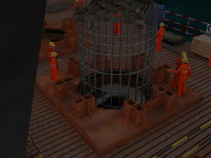 Construire un pont Modèle 3D