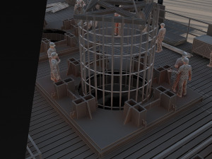 Build a bridge 3D मॉडल