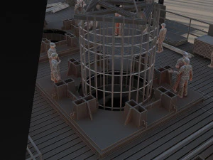 Construire un pont Modèle 3D