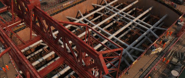 Build a bridge 3Dモデル .c4d .max .obj .3ds .fbx .stl .blend 