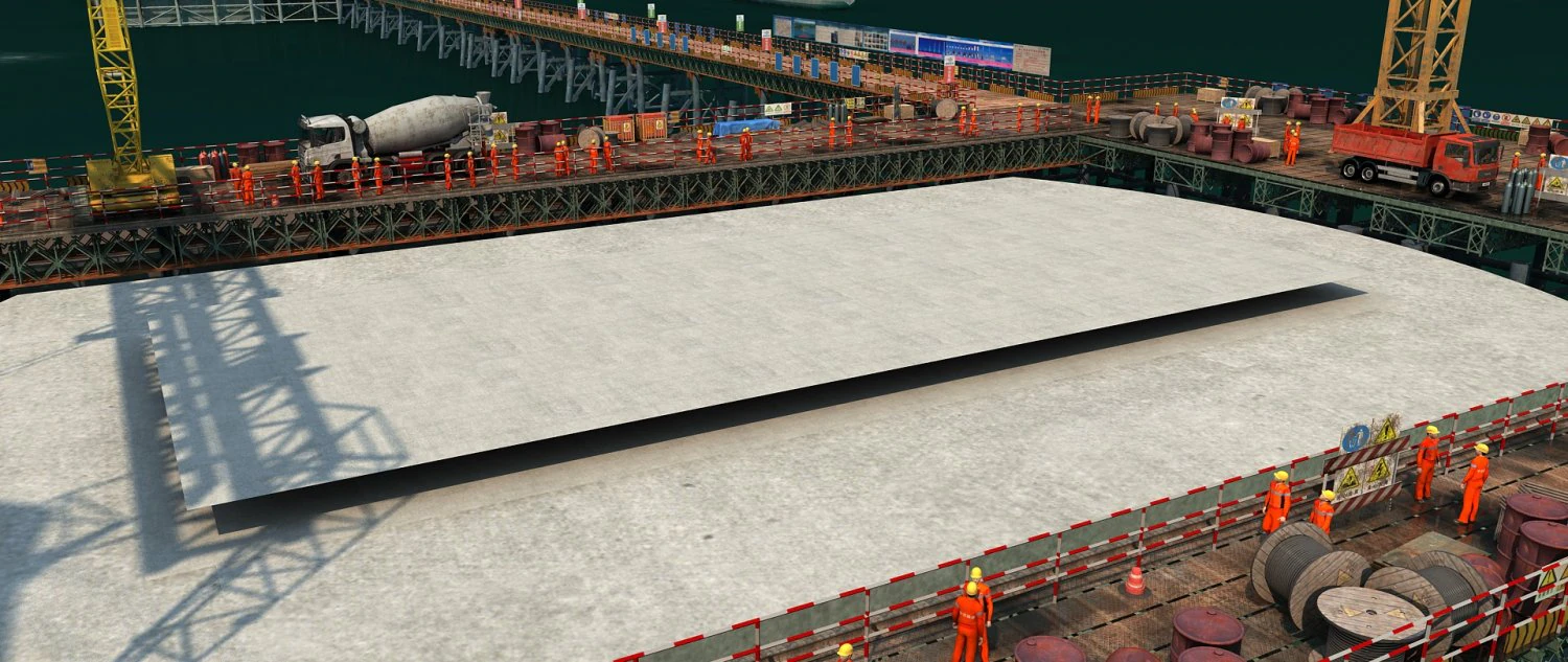 Build a bridge 3D Model .c4d .max .obj .3ds .fbx .stl .blend 