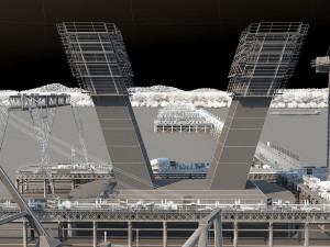 Build a bridge 3D 모델