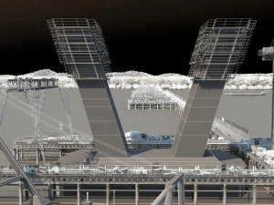 Build a bridge 3D Model