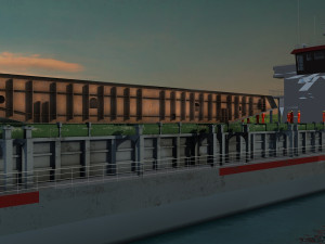 Build a bridge 3Dモデル