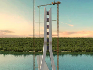 Build a bridge 3D Model
