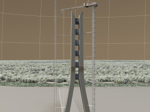 Build a bridge 3D मॉडल