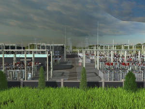 Power station 3Dモデル