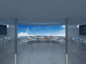 Control room Modelo 3D
