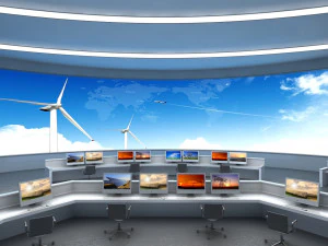 Control room 3D Model