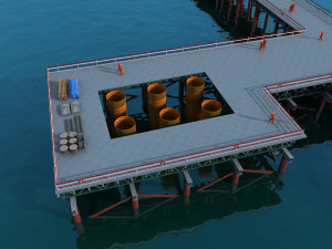 Build bridge 3Dモデル