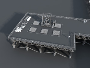 Build bridge 3D 模型