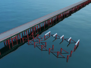 Build bridge 3D 模型