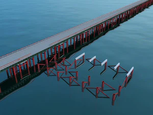 Build bridge 3D Model