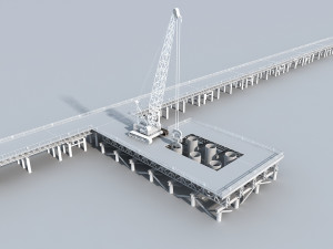 Build bridge 3D 模型