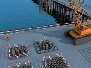 Build bridge 3D Модель