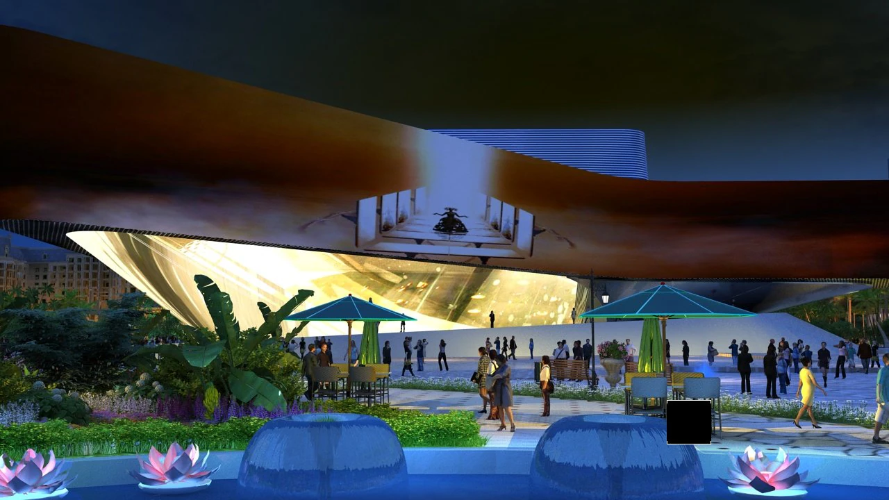 Amusement park 3D Model .c4d .max .obj .3ds .fbx .stl .blend 