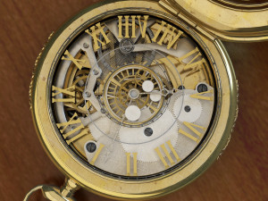 Pocket Watch Modello 3D