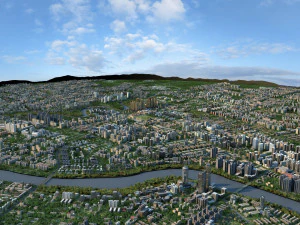 Urban architecture 3D Model