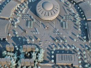 Urban architecture Model 3D