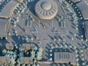 Urban architecture 3D Model