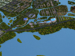 Urban architecture 3D Model