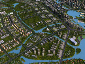 Urban architecture 3D Model
