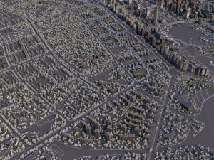 Urban architecture Modello 3D