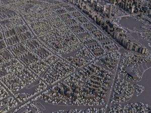 Urban architecture 3D Model