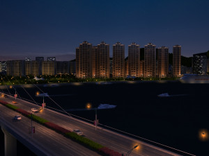 Urban architecture 3D Model