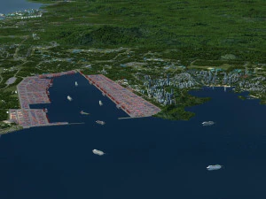 Harbor 3D Model