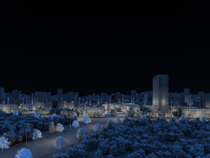 Urban architecture 3D Model