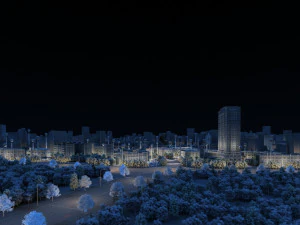 Urban architecture 3D Model