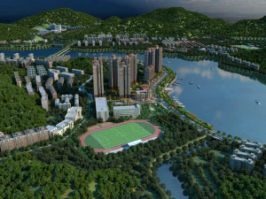 Architettura urbana Modello 3D