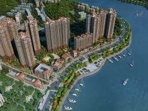 Urban architecture 3D Model