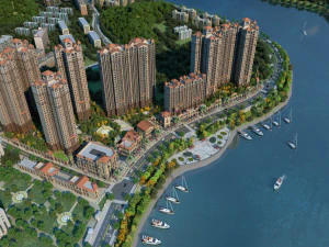 Urban architecture 3D Model