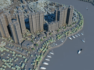 Urban architecture 3D Model