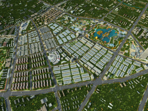 Urban architecture Model 3D