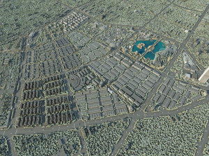 Urban architecture Model 3D