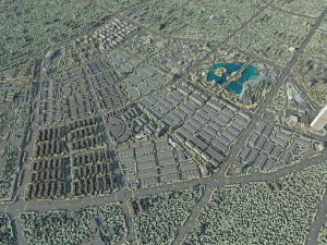 Urban architecture 3D Model