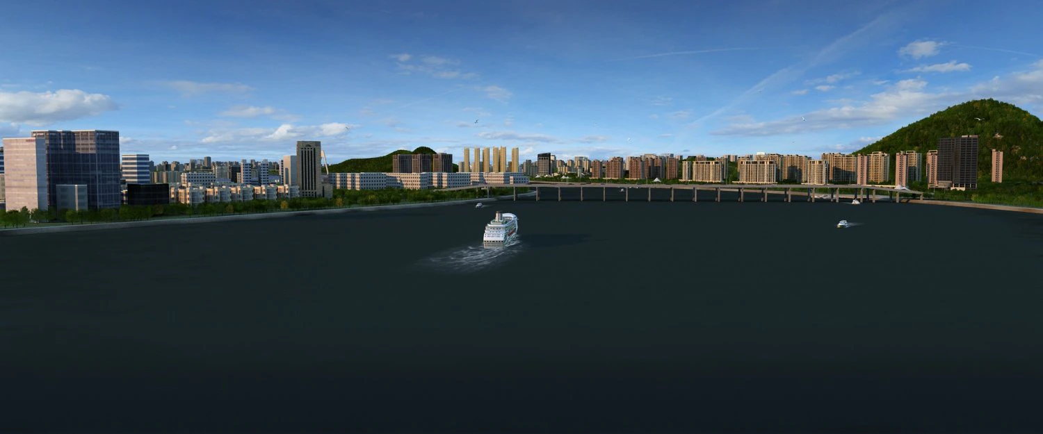Urban architecture 3D Model .c4d .max .obj .3ds .fbx .stl .blend