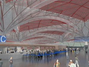 Waiting hall Modelo 3D