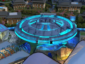 Eğlence parkı 3D Model