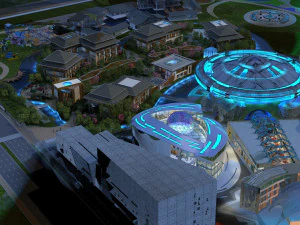 Amusement park 3D Model