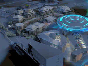 Amusement park 3D Model