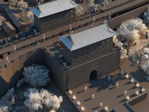 Ancient city 3D Model