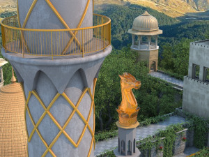 Castle 3D 模型