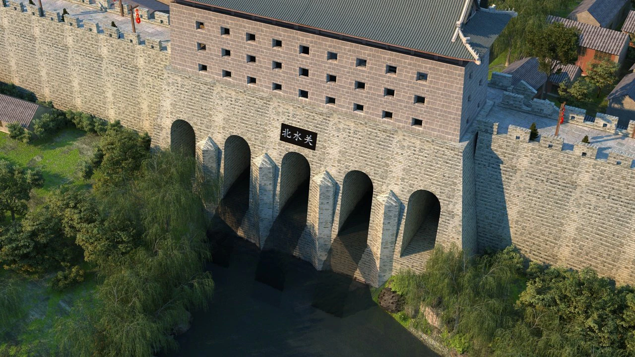 Ancient city 3D Model .c4d .max .obj .3ds .fbx .stl .blend 