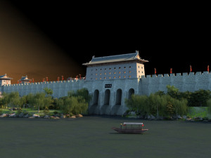 Ancient city 3D Model