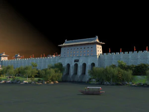 Ancient city 3D Model